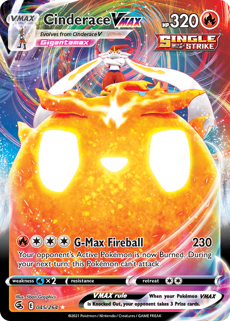 045/264 Cinderace VMAX