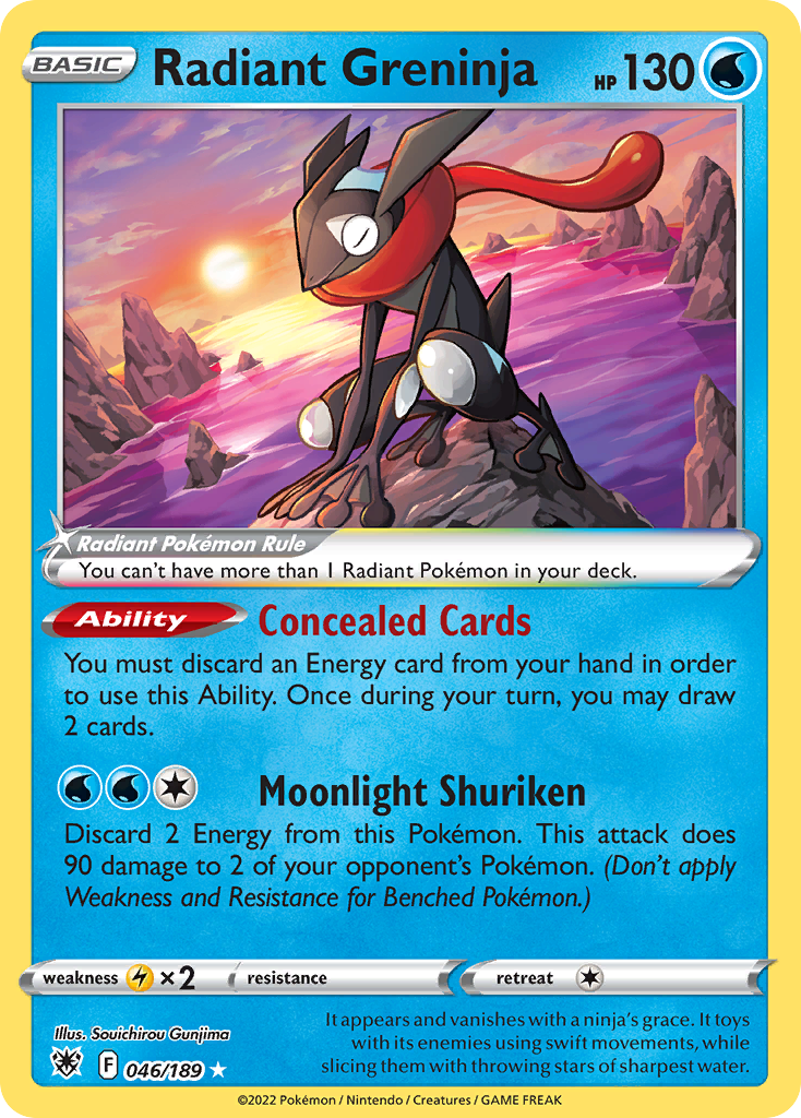 046/189 Radiant Greninja