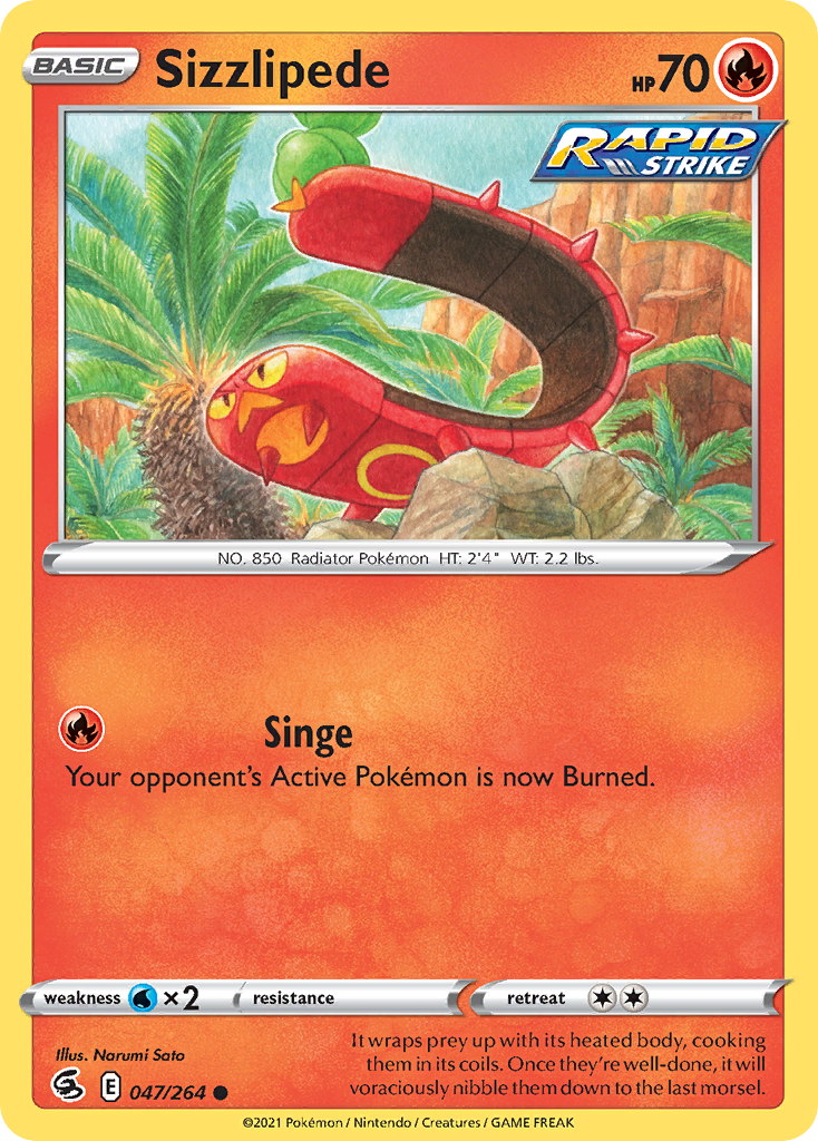047/264 Sizzlipede