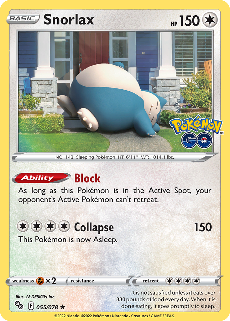 055/78 Snorlax