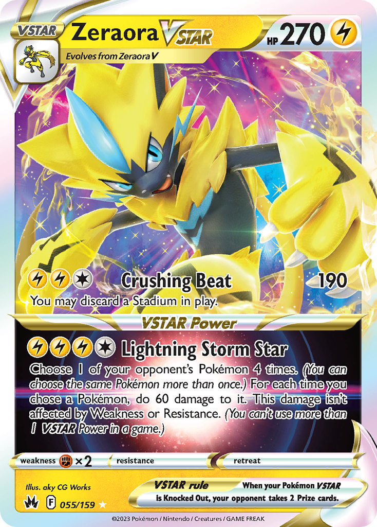 055/159 Zeraora VSTAR