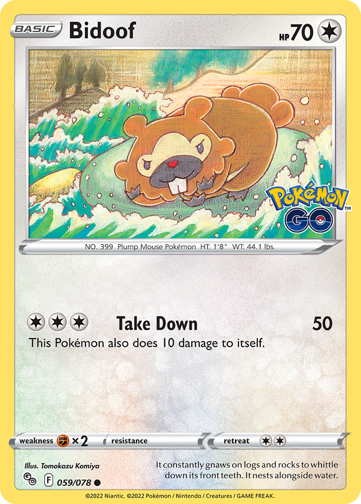 059/78 Bidoof