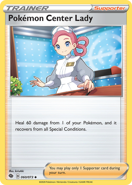 060/73 Pokémon Center Lady