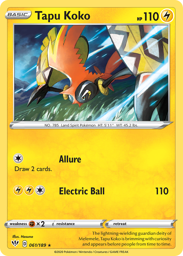 061/189 Tapu Koko