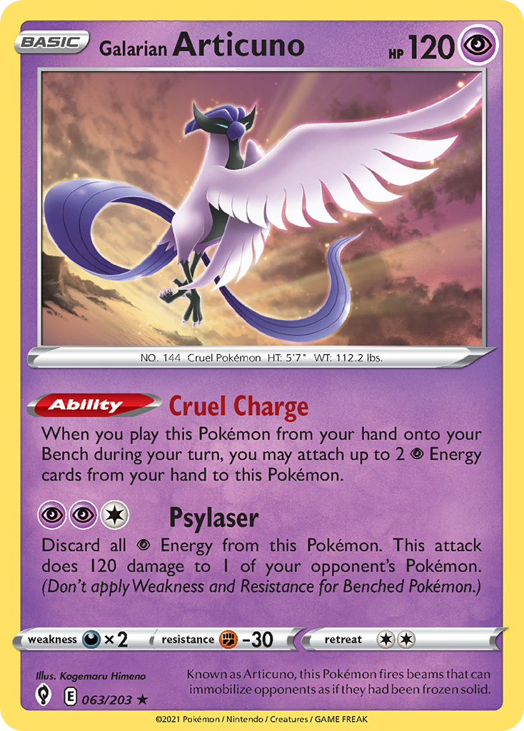 063/203 Galarian Articuno