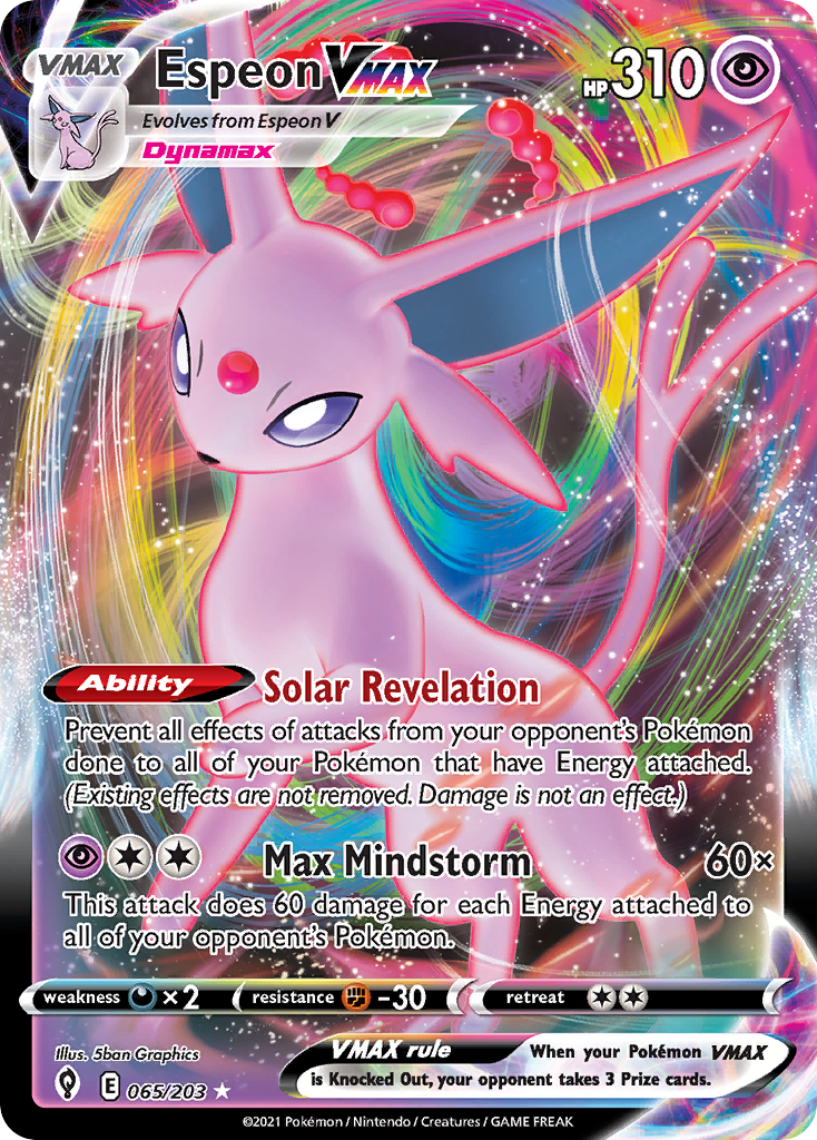 065/203 Espeon VMAX