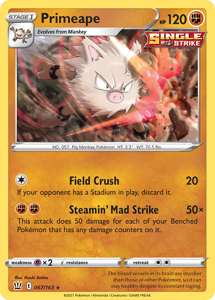 067/163 Primeape