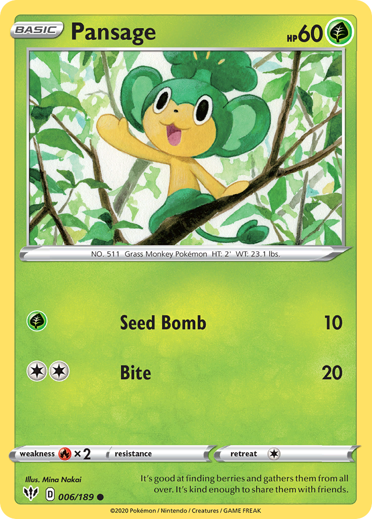 006/189 Pansage