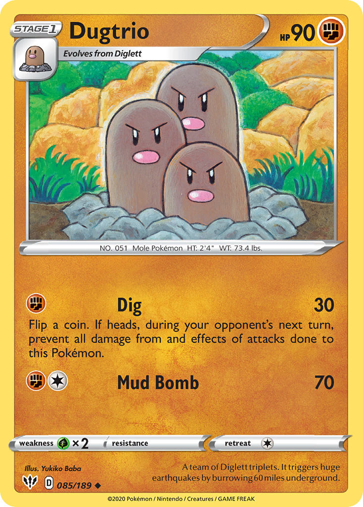 085/189 Dugtrio