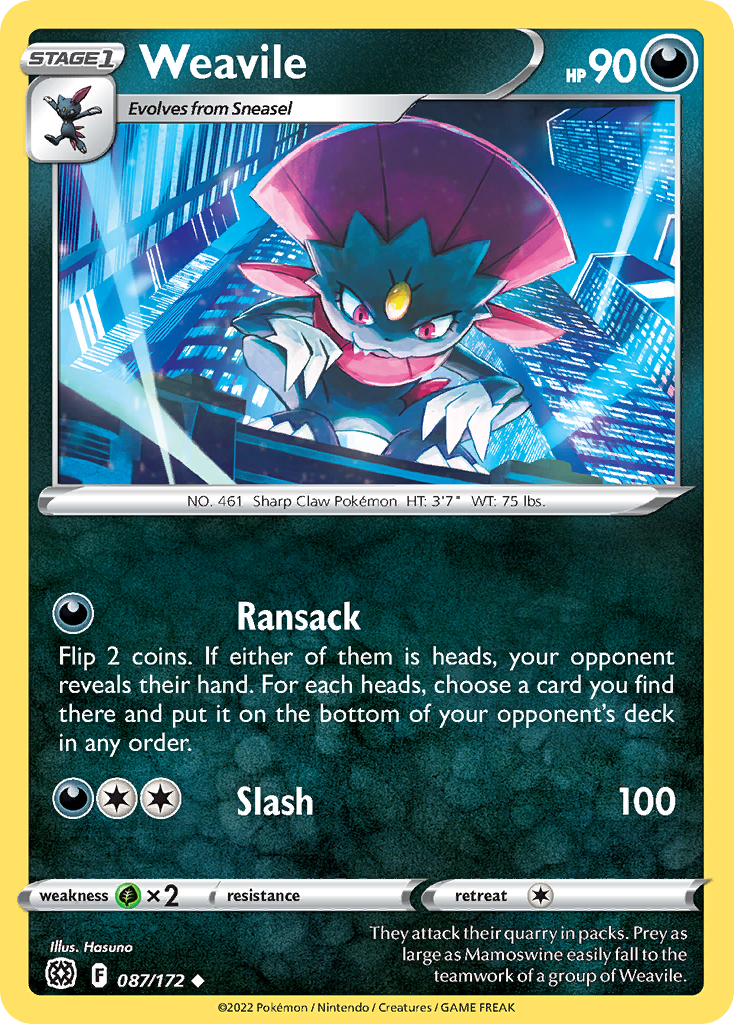 087/172 Weavile