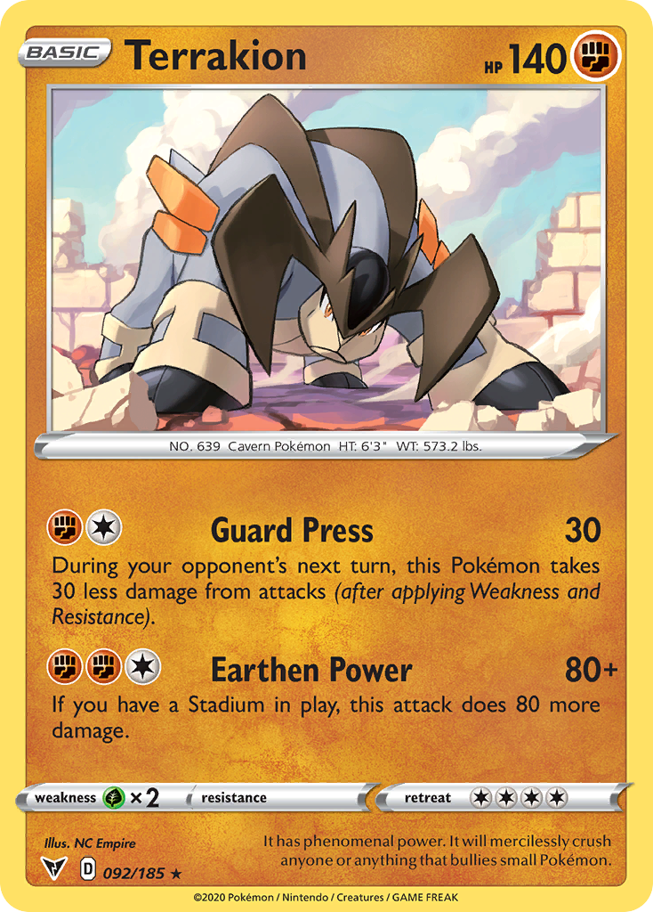 092/185 Terrakion