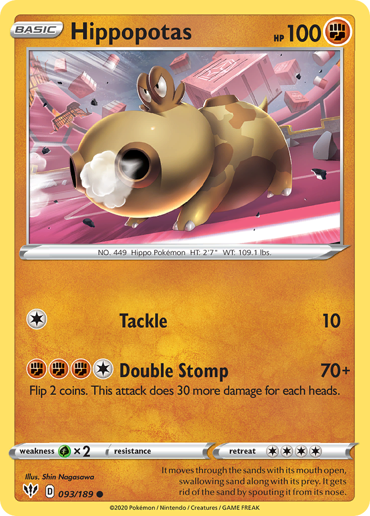 093/189 Hippopotas