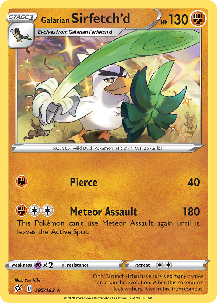 095/192 Galarian Sirfetch'd