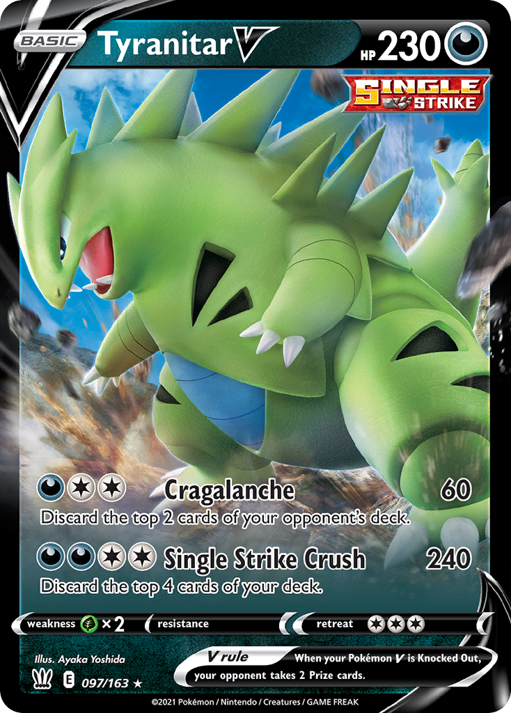 097/163 Tyranitar V