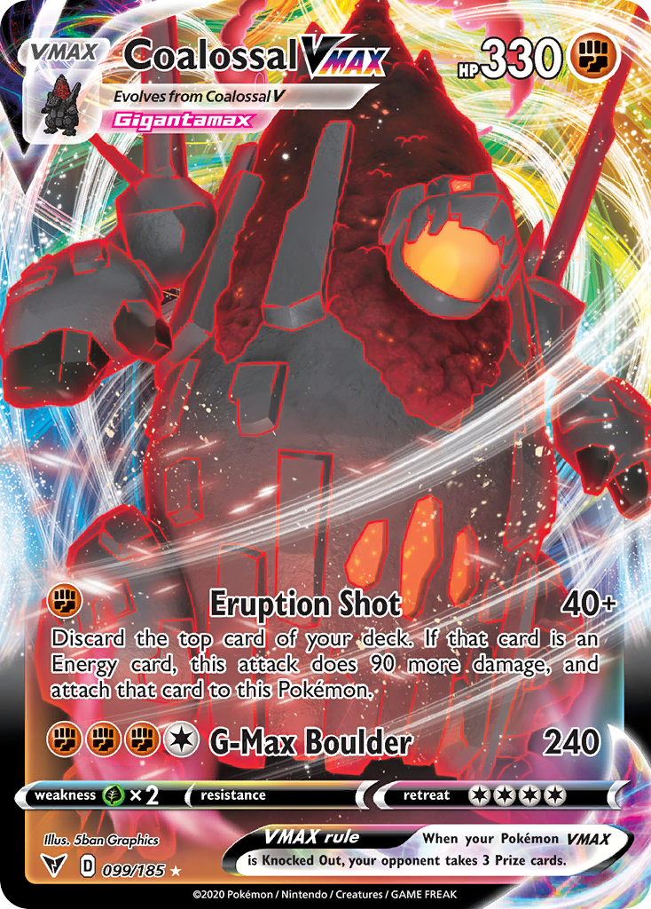 099/185 Coalossal VMAX