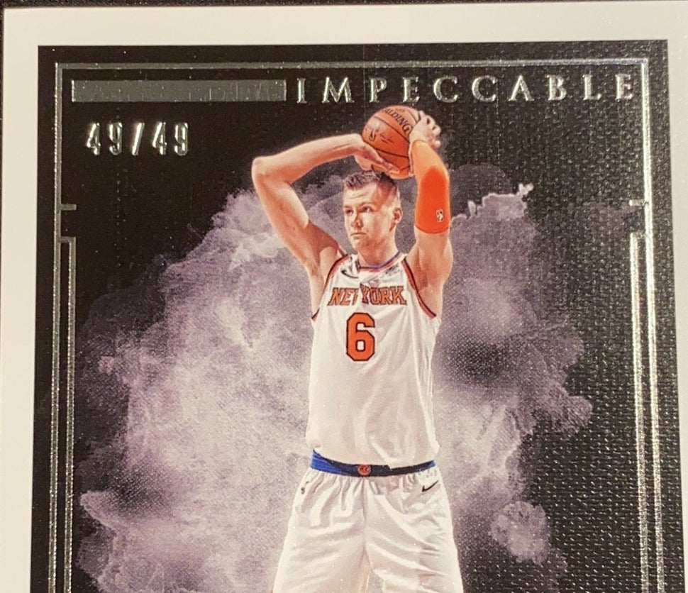Kristaps Porzingis - Panini Impeccable 2018/2019