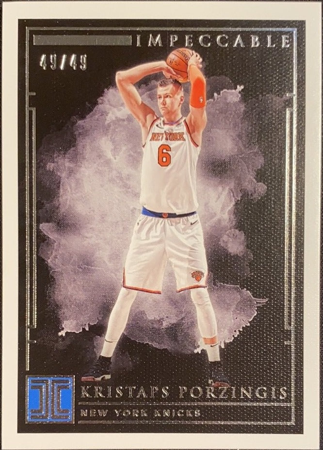 Kristaps Porzingis - Panini Impeccable 2018/2019
