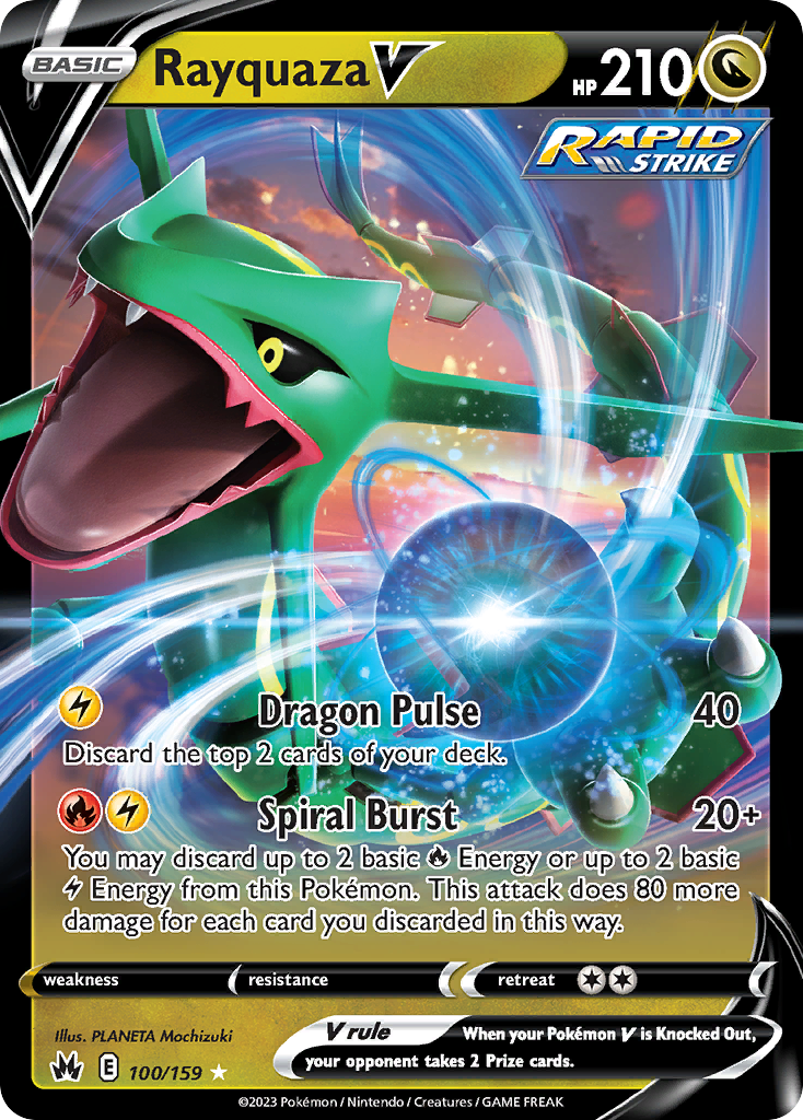 100/159 Rayquaza V