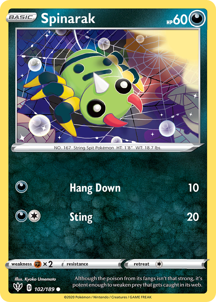 102/189 Spinarak
