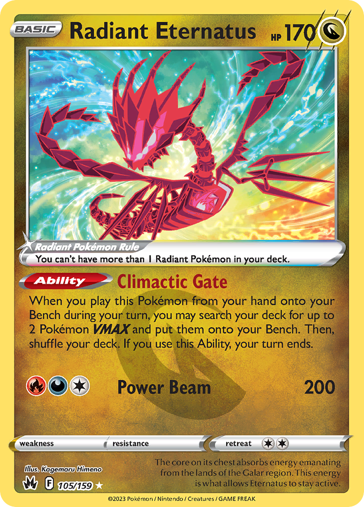 105/159 Radiant Eternatus