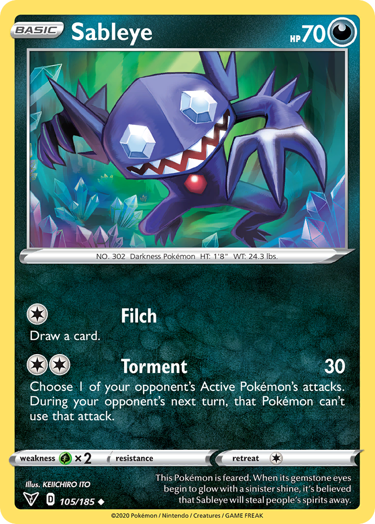 105/185 Sableye