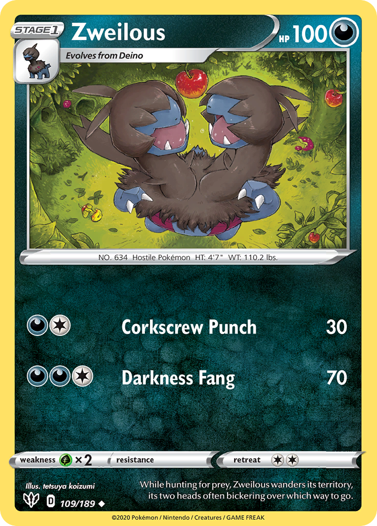 109/189 Zweilous