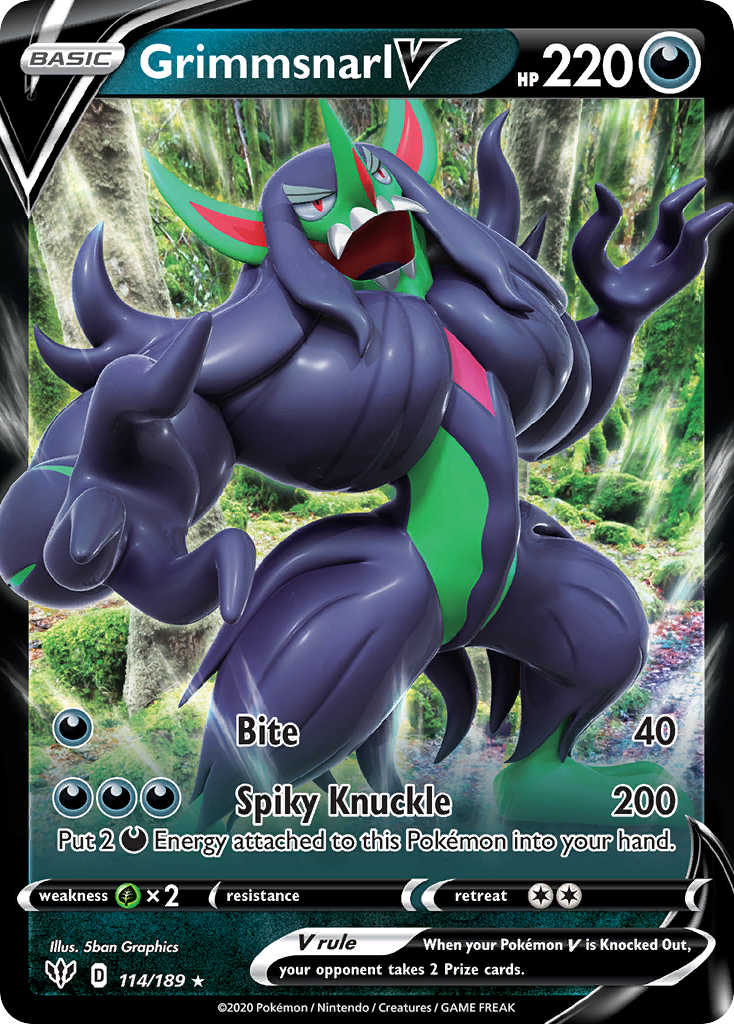 114/189 Grimmsnarl V
