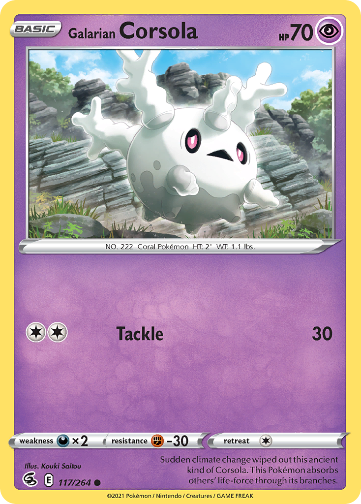 117/264 Galarian Corsola