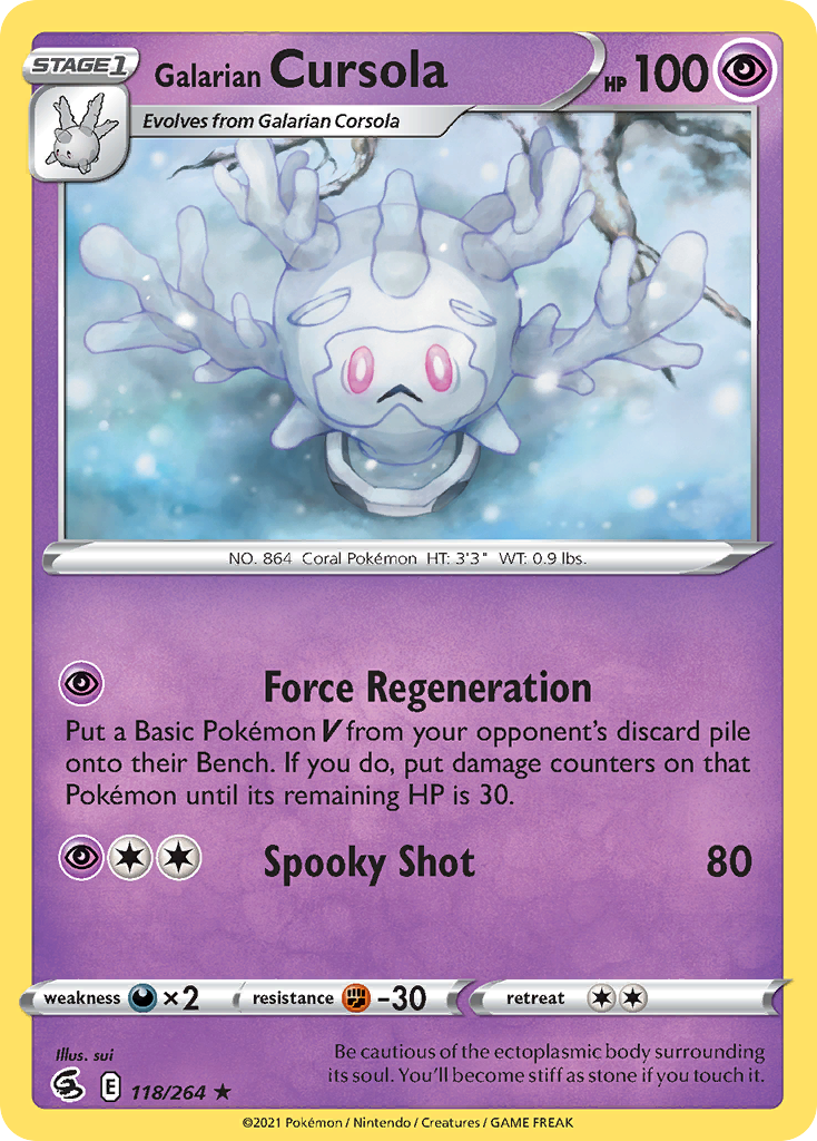 118/264 Galarian Cursola