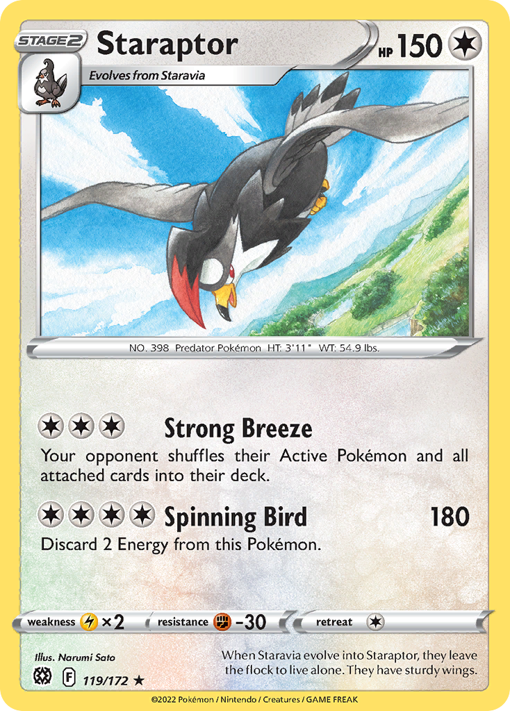 119/172 Staraptor