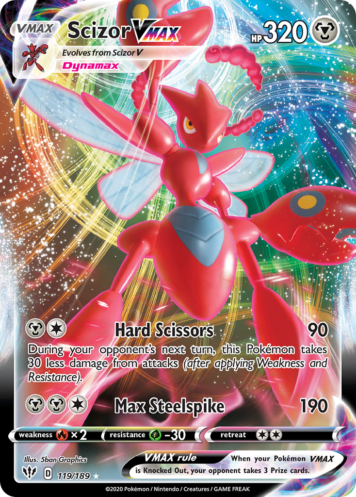 119/189 Scizor VMAX