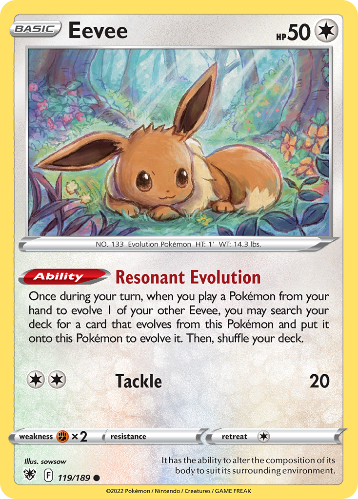 119/189 Eevee