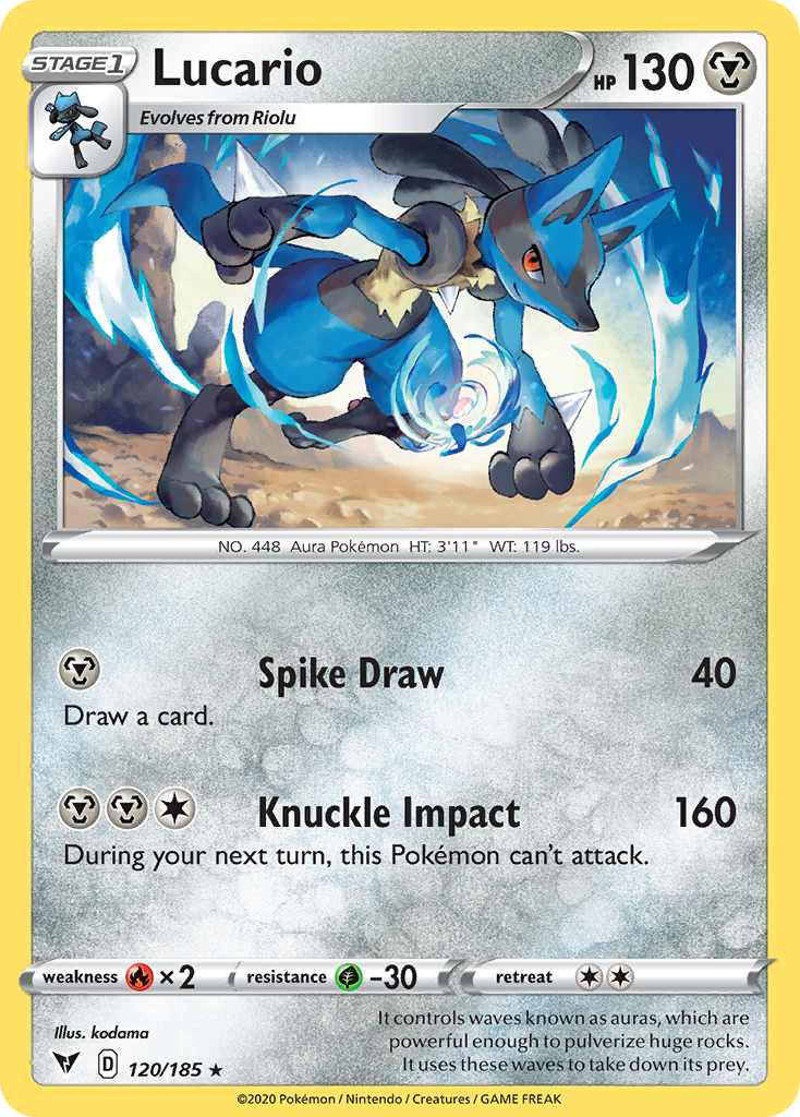 120/185 Lucario
