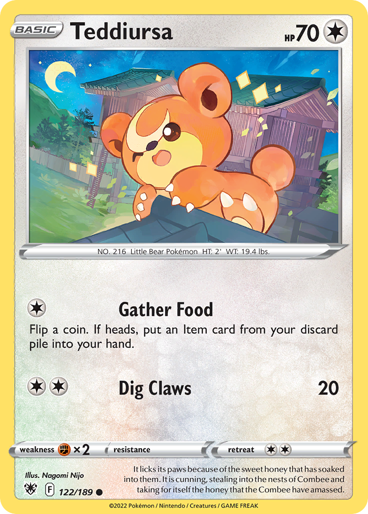 122/189 Teddiursa