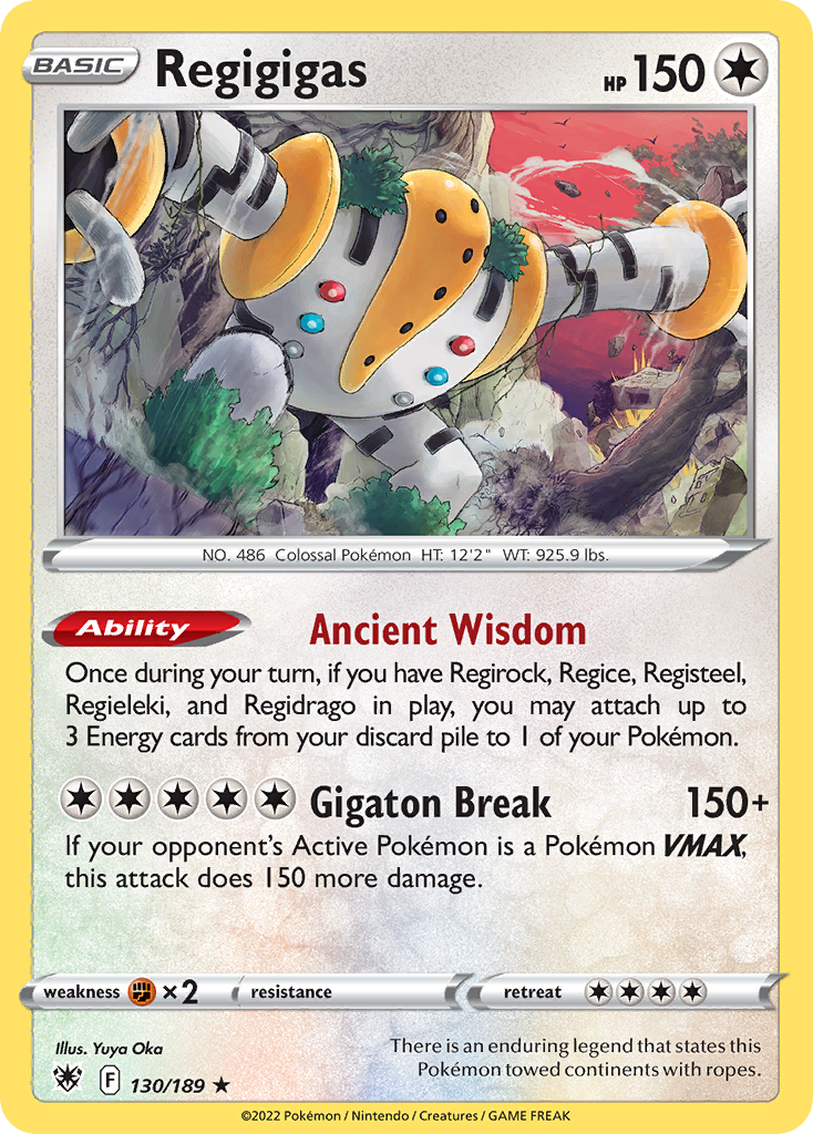 130/189 Regigigas