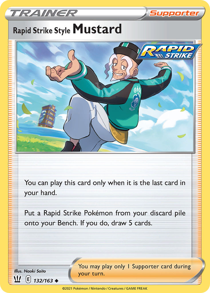 132/163 Rapid Strike Style Mustard