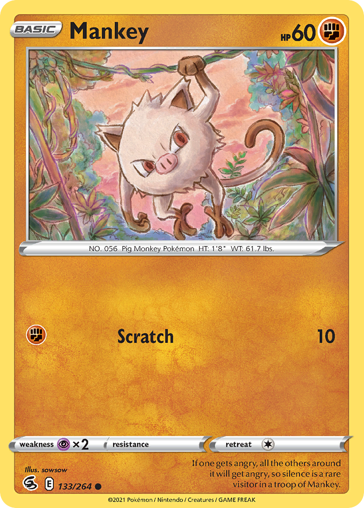 133/264 Mankey