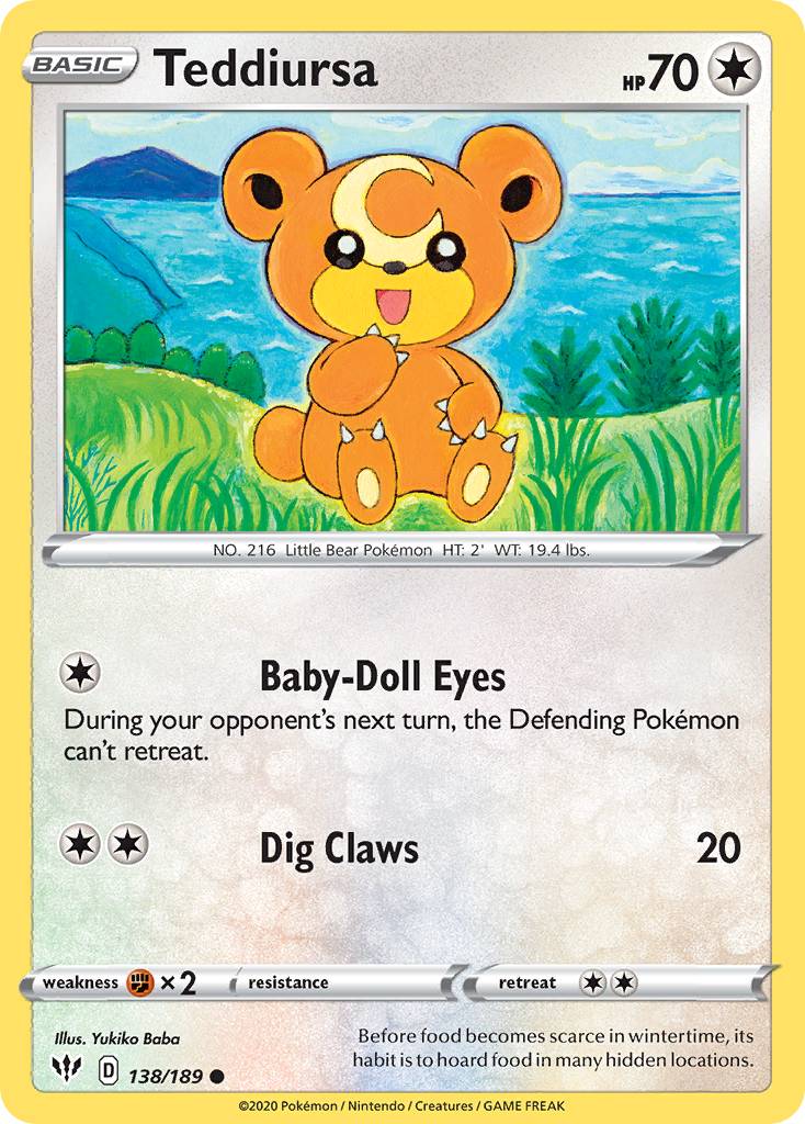 138/189 Teddiursa