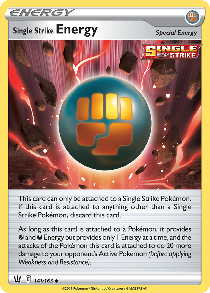 141/163 Single Strike Energy