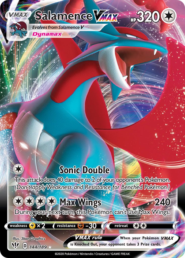 144/189 Salamence VMAX