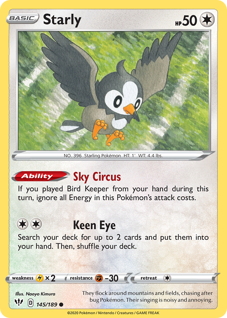 145/189 Starly