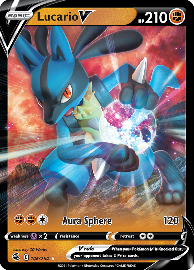 146/264 Lucario V