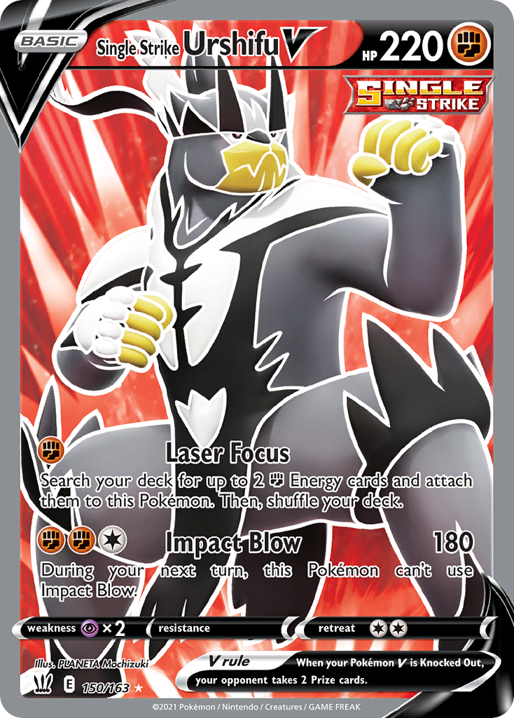 150/163 Single Strike Urshifu V