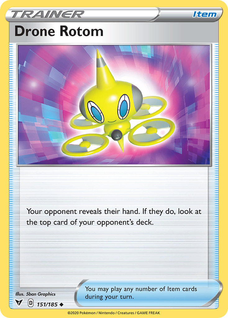 151/185 Drone Rotom