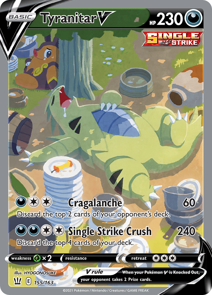 155/163 Tyranitar V