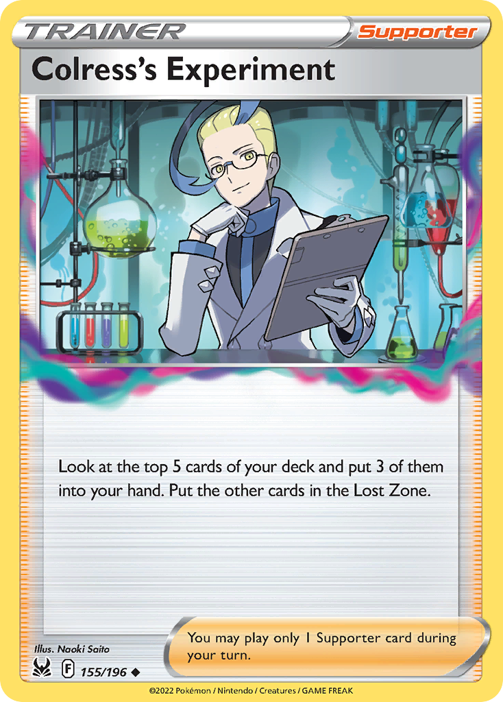 155/196 Colress's Experiment