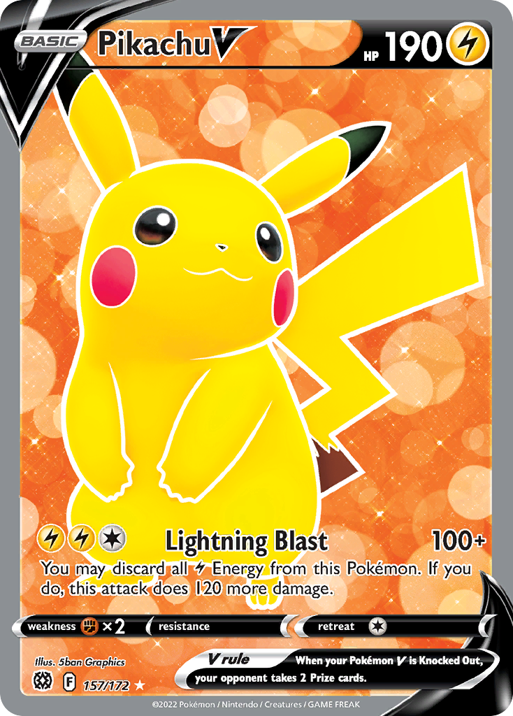 157/172 Pikachu V