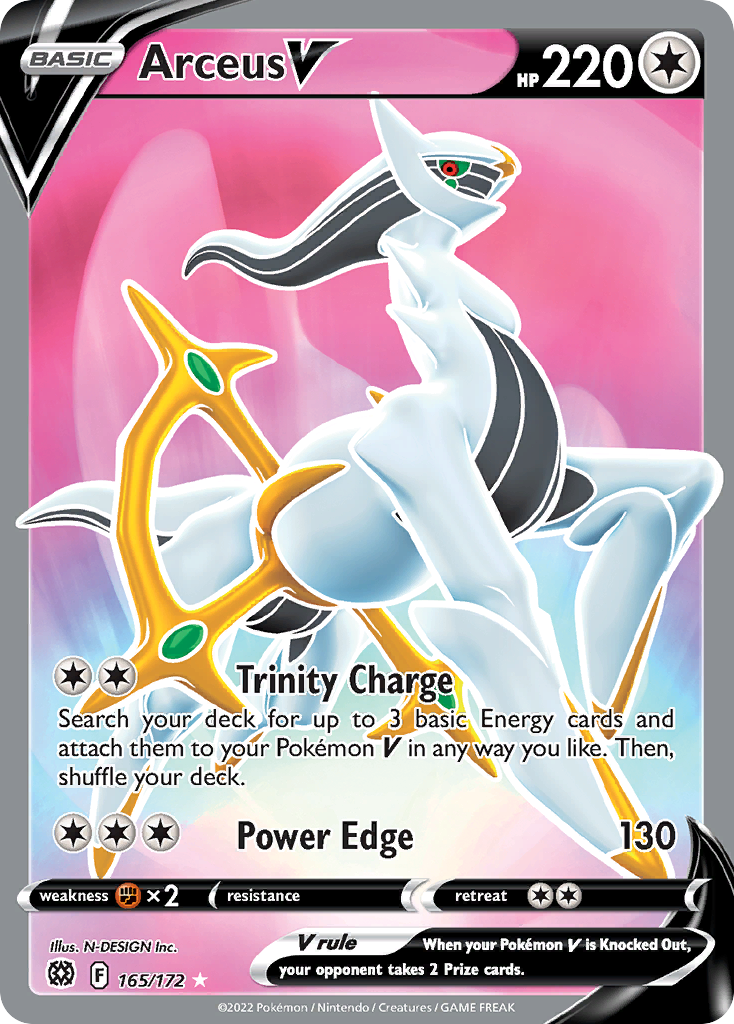165/172 Arceus V