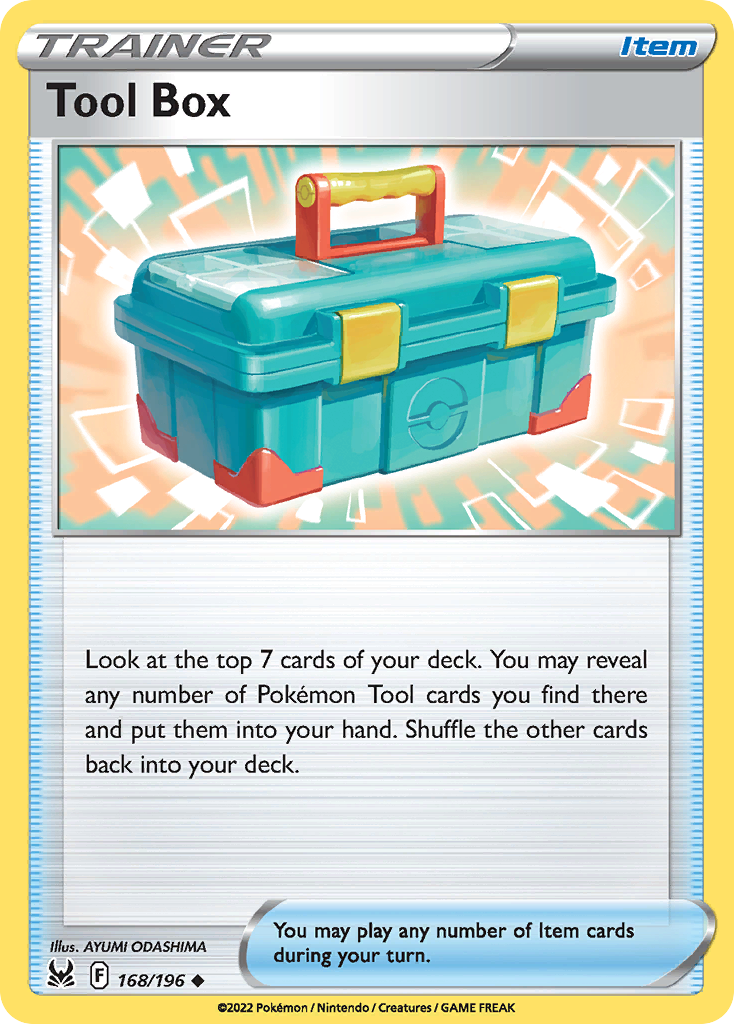 168/196 Tool Box