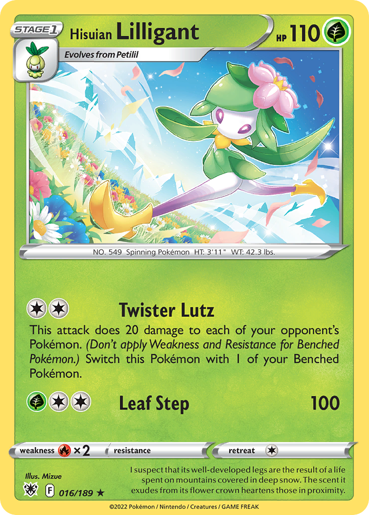 016/189 Hisuian Lilligant